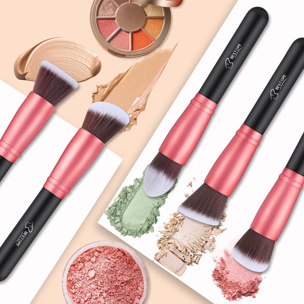 Phylian Makeup Brushes Set, 16 Pcs Makeup Brush Set, Blending Brush for Foundation, Premium Synthetic Foundation Powder Concealers Eye shadows Blush Makeup Brushes